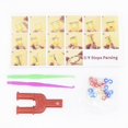 thumbnail image 3 of Rainbow Rubber Band Set Creative DIY Loom Rubber Band Bracelet Making Kit, 3 of 7
