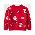thumbnail image 4 of Children Cartoon Basic Jumpers Christmas Style Winter Thick Sweater Daily Outfit, 4 of 9