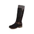 thumbnail image 1 of UKAP Women Winter Shoes Tall Riding Boots Knee High Boot Walking Fashion Black 7, 1 of 7