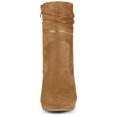 thumbnail image 3 of Unique Bargains Bottes à Talons Hauts Plateforme à Fermeture Éclair à la Cheville pour Femmes, 3 of 7