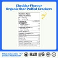 thumbnail image 3 of MadeGood Cheddar Star Puffed Crackers 15x20g, 3 of 9