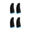 thumbnail image 1 of Maytalsory 2 Pcs Gaming Controller Gloves Touch Screen Anti-skid Elastic Sleeve Fingertips Cover Portable Computer Smartphone Black Blue 2Set, 1 of 6