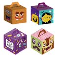 thumbnail image 2 of Oleegame 1PC Produce Storage 4 Halloween Birthday Gift Box Halloween Trick Or Boxes Pumpkin Box Halloween Birthday Paper Box Halloween Cardboard Box Green, 2 of 9