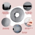 thumbnail image 4 of YSTINNG Inflatable Dog Collar-Soft Protective Cone for Dogs After Surgery,Dog Donut Collar Suitable for Dogs and Cats,Dog Cone Collar to Prevent Pets from Touching Stitches,Wounds and Rashes,Grey-XL, 4 of 6