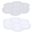 thumbnail image 3 of Paint Palette, Plum Shaped Sturdy Light Plastic Palette  For Painting Projects For Studio Painting For Craft Projects, 3 of 8