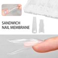thumbnail image 4 of SharkTRUE Innovative Reusable Sandwich Nail Mold: Quick, Easy & Clear Extensions For Salon-Grade Results, 4 of 8