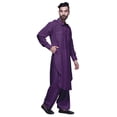thumbnail image 4 of Atasi Kurta Pyjama Pathani pour Hommes Kurta Pyjama Long Vêtements Décontractés, 4 of 5