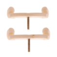 thumbnail image 2 of lionlar 2x2PCS Violon Fiddle Épaule Repose-Pieds Support Pieds pour Violon Fiddle Parties 1, 2 of 9