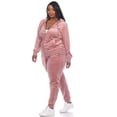 thumbnail image 2 of White Mark Ensemble de Survêtement en Velours pour Femmes, 2 Pcs, 2 of 6