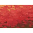 thumbnail image 1 of Ahgly Company Tapis Rectangulaire Lavable en Machine Intérieur Transitionnel Rouge Lave, 8 Pieds x 10 Pieds, 1 of 7