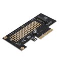 thumbnail image 1 of Dioche PCIE 3.0 X 4 NVMe Adapter Card PCIE3.0 GEN3 PCIE X4/x8/x16 LAN Expansion Card, 1 of 8