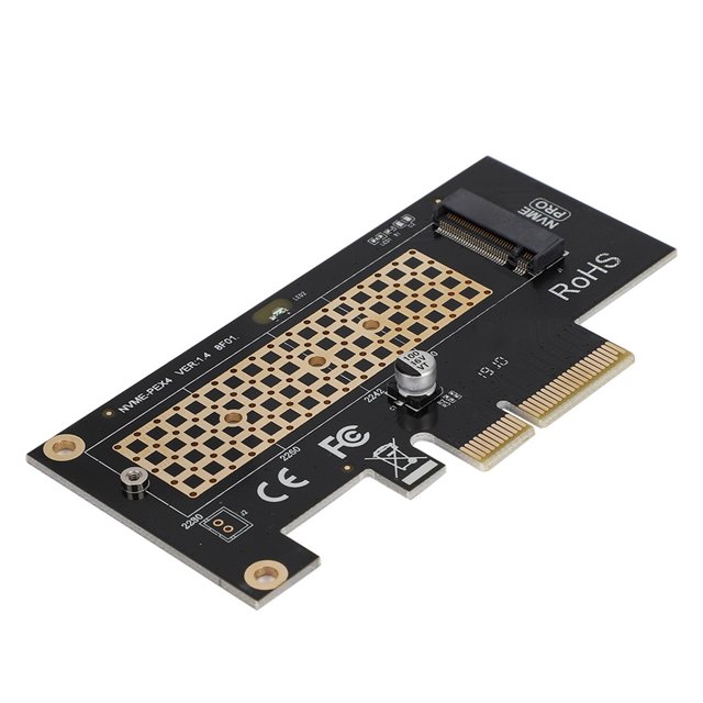 Dioche PCIE 3.0 X 4 NVMe Adapter Card PCIE3.0 GEN3 PCIE X4/x8/x16 LAN Expansion Card