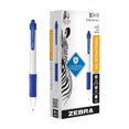 thumbnail image 1 of Zebra 41620 0.7 mm Retractable Fine Sarasa Dry X20+ Gel Pen - Blue Ink, White/Blue Barrel (12/Pack), 1 of 1