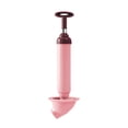thumbnail image 2 of Powerful Toilet Plunger for Clogged Drains - Heavy Duty Suction Cup Unclogs Bathroom Pipes Fast, 2 of 9