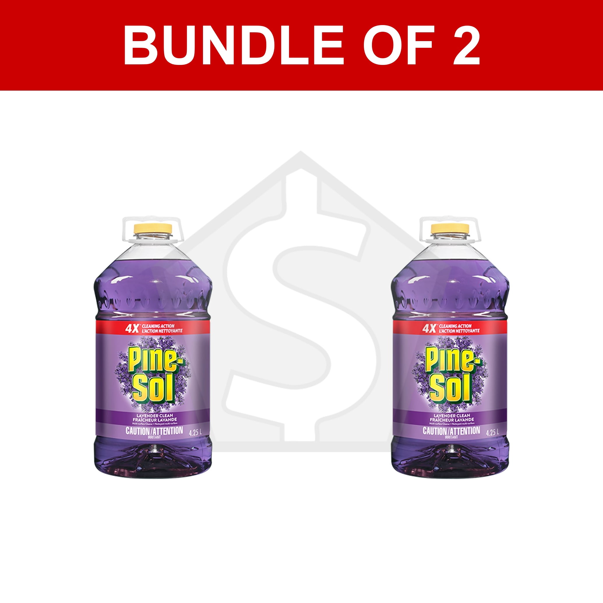 Bundle of 2 - PINE-SOL Multi-Purpose Cleanser - 4.25L / Lavender