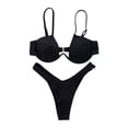 thumbnail image 1 of Ensemble Bikini Rembourré Rehausseur Bandage pour Femmes Maillot de Bain Lot, 1 of 5