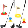 thumbnail image 3 of Caddie Kids Golf Set 2 Practice Hole with Flags for Kindergarten Garden, 3 of 8