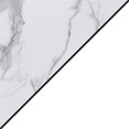 thumbnail image 5 of Table d'Entrée Demi-Ronde Style Campagnard Français avec Tablette, Fini Bois Blanc, 5 of 5
