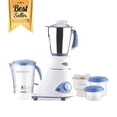 thumbnail image 1 of Preethi Blue Leaf Platinum 550 Watts Mélangeur-Broyeur Indien à 3 Pots 110 Volts, 1 of 2