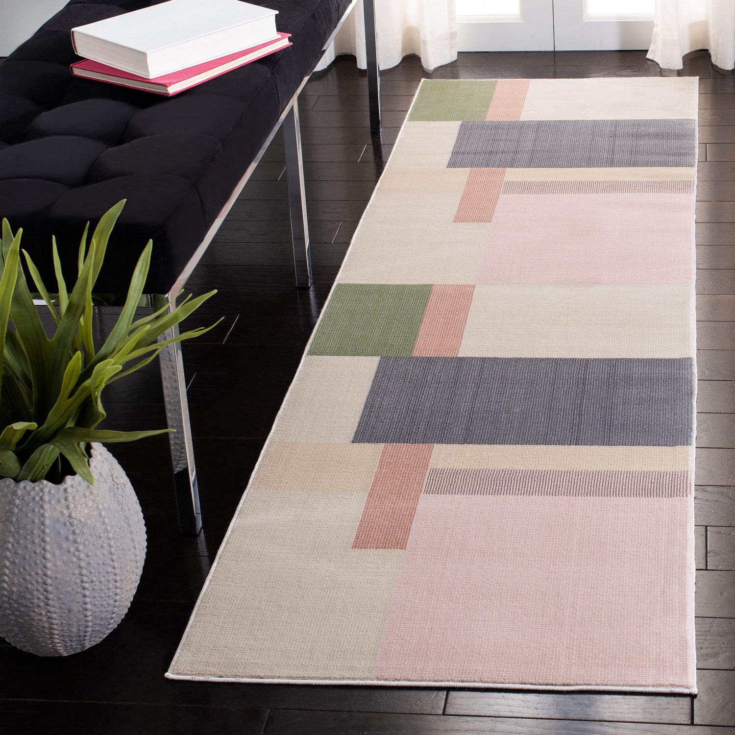 SAFAVIEH Orwell Lucille Tapis Abstrait Géométrique