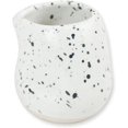 thumbnail image 2 of roro Gobelets Mini en Grès Blanc Mat Moucheté Faits à la Main - Ensemble de 4, 3 Pouces, 2 of 5