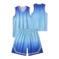 thumbnail image 4 of Toddler Polo Set Blue Sleeveless Tank + Shorts Spring Outfits Clothes for Boys 4-5 Years, 4 of 7