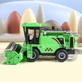 thumbnail image 3 of DEBGFS Combine Harvester Toy Collectible Model with Sounds and Lights Effects,green, 3 of 6