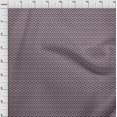 thumbnail image 3 of oneOone Tissu Popeline Sergé Coton Bio Chevron Ikat Imprimé 1 Yard 42 Pouces de Large, 3 of 4