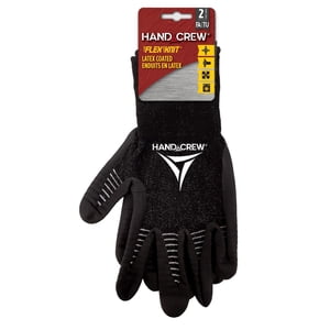 HandCrew 2pk Gants de travail en tricot souple (une taille convient à tous)