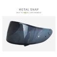 thumbnail image 3 of Graflsoa Visière de Casque de Moto Universelle pour Z-7/X-14/ADV/NXR - Antibuée, Protection UV, Résistante aux Égratignures, Teinte Fumée Foncée, 3 of 6