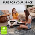 thumbnail image 4 of ECR4Kids The Surf - Bureau Portatif pour les Genoux, Support pour Ordinateur Portable et Table d'Écriture, Lot de 10, Noir, 4 of 6