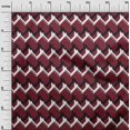 thumbnail image 2 of oneOone Georgette Viscose Fabric Chevron Geometric Fabric Prints By Yard 42 Inch Wide, 2 of 4
