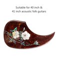 thumbnail image 2 of Yeacher High-grade Folk Guitar Pickguard Pick Guard with Decorative Flower Pattern for 40 Inch 41 Inch Acoustic Guitars, 2 of 8