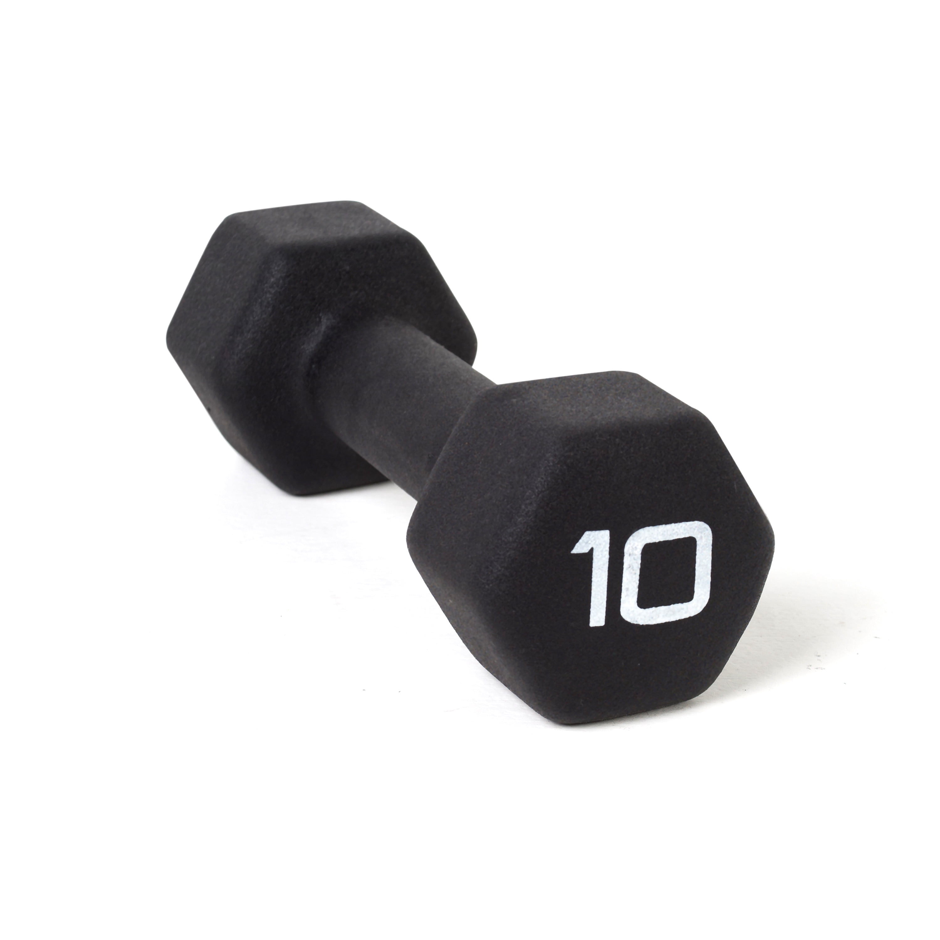 CAP Barbell, Black Neoprene Dumbbell, 10lb Single