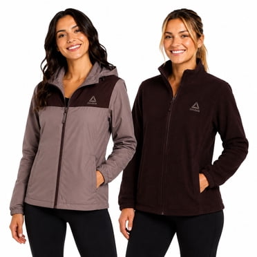 Manteau tout temps 4-en-1 Reebok pour femmes, tailles XS à XXL