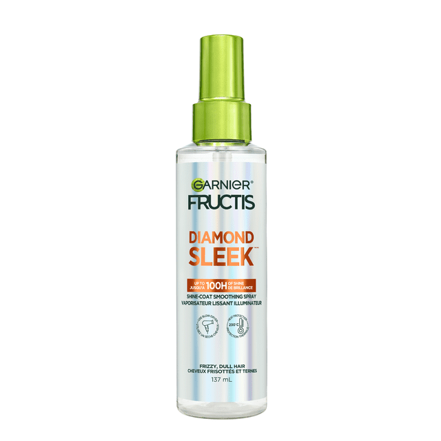 Garnier Fructis Diamond Sleek Shine-Coat Smoothing Spray, With Keratin