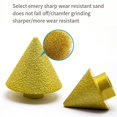 thumbnail image 2 of M10 Dia 38mm Diamond Chamfer Bits For Milling Tile Cutter Marble Concrete Hole Saw, 2 of 5