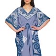 thumbnail image 4 of Moomaya Caftan pour Dames Tenue de Détente des Fêtes Robe Maxi Robes Africaines pour Femmes, 4 of 6