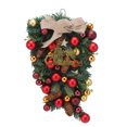 thumbnail image 2 of Door Upside Down Tree, Fade Resistant Christmas Door Ornament Artificial Reusable Handcrafted  For Wall For Fireplace, 2 of 8