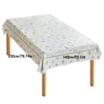 thumbnail image 4 of Binwennn Nappe Extra Longue 40 Ronde Nappe Tableau Noir Nappe Nappe Résistante à l'Huile et Lavable Nappe de Bureau Nappe de Bout de Canapé Rectangulaire, 4 of 8
