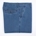 thumbnail image 3 of REDHOTYPE Jean pour Homme Classique Extensible Coupe Ajustée Jeans de Haute Qualité, 3 of 8