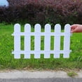thumbnail image 1 of Garden Fence PVC White Small Decorative Border for Flower Beds, Lawn Edging, Easy Assembly for Yard and Home, 1 of 6