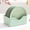 Green, variant on 10-Piece Plastic Cutlery Set with 6.29-Inch Food Tray and Snack Bowls for Restaurants Dining Halls and Food Shops