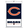 thumbnail image 2 of NFL Chicago Bears - Logo 21 Wall Poster, 22.375" x 34" Framed, 2 of 4