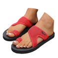 thumbnail image 1 of IUJSOY Womens Flip Flops Clip Toe Ring Flat Sandals Comfortble Yoga Mat Mesh Beach Slippers Slides, 1 of 9