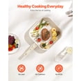 thumbnail image 4 of VEVOR 17 Piece Pots and Pans Set Granite Nonstick Kitchen Cookware Induction White, 4 of 9