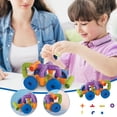 thumbnail image 2 of Leutsin Water Pipe Horn Sound Wheel Building Block Toy Puzzle Plug Male And Girl, 2 of 7