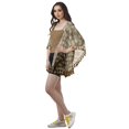 thumbnail image 3 of Moomaya Front Open Printed Shrug Beach Clothes For Kimono Cardigans For Women, 3 of 5