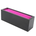 thumbnail image 1 of Cosmetic Organizer, Makeup Case Multi Purpose Silicone Durable Sturdy  For School For Home Black+Rose Red, 1 of 8