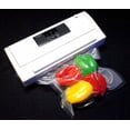 thumbnail image 2 of Powerful Ultra Quiet FoodSealer Vacuum Sealer come with 1 Roll 6.5" x 52.5 Feet 5Mil Food Sealer FoodSaver Vacuum Bag helps to keep your food saver fresh and last longer, 2 of 4